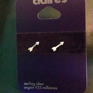 Sterling Silver Arrow Earrings